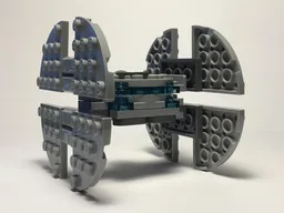 TIE Avenger and mini sienar testing facility