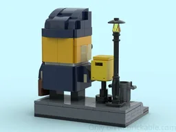 Brick-built Postman