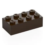 Brick 2 x 4 / Dark Brown