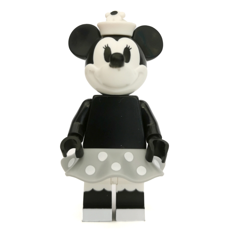 Lego Minnie Mouse, Black and White (CMF)