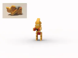 Rhino transformer from LEGO Creator set 31112: Wild Lion