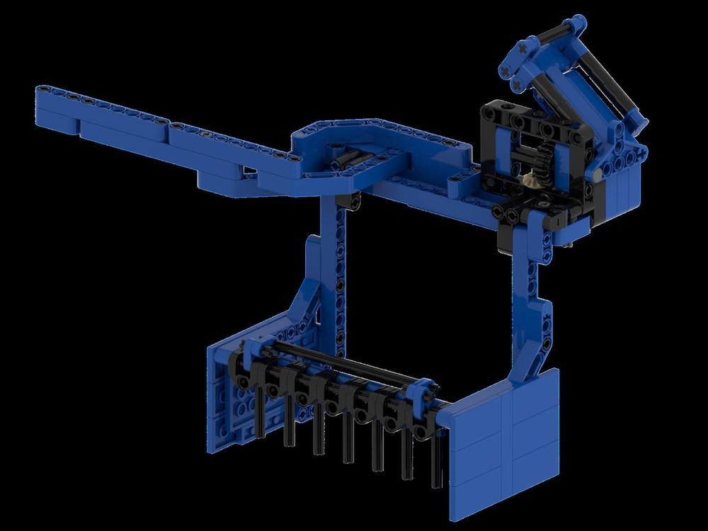 Lego High Blocks FLL 2022 Attachment 2 Dragger Dropper