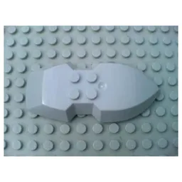 Shield from Nestle Promo Figure - Jayko with Glaive and Shield / Light Bluish Gray