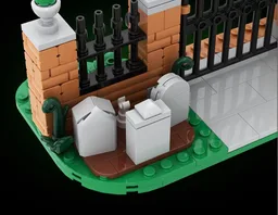 Front Gate - The Haunted Mansion