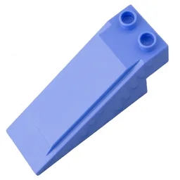 Duplo Road Section Slope with 2 Studs on Top / Medium Violet