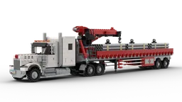 Kenworth W900 Crane Truck