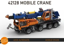 42128 B-model MOBILE CRANE pneumatic