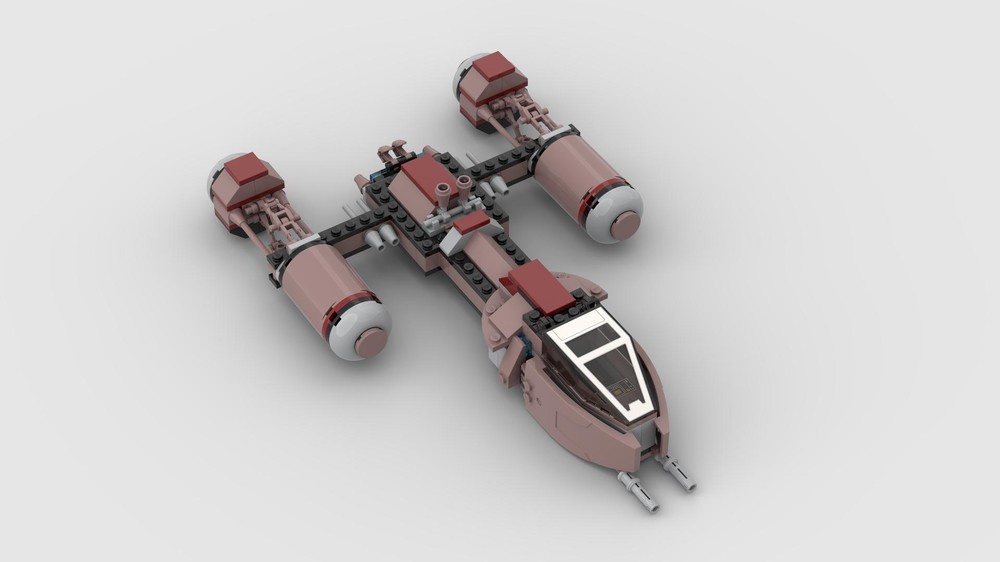 Lego All Sand Red elements Y-Wing