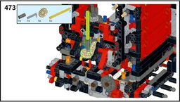 42082 C Model: Front Loading Garbage Truck