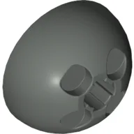 Dome Hemisphere 3 x 3 Ball Turret / Dark Gray