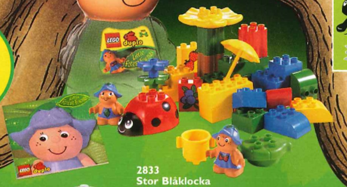 Lego Lila, the Big Bluebell