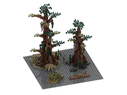 Dagobah Swamp Trees