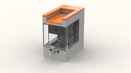 Simple Vacuum Engine 1-Cylinder