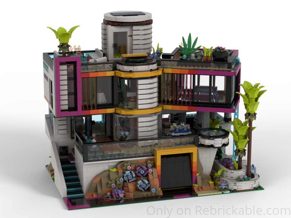 Lego 42639-1 - Andrea's Modern Mansion - Complete House