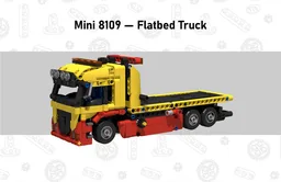 Mini 8109 - Flatbed Truck