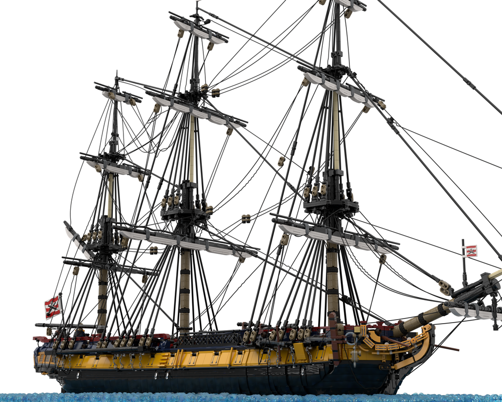 Lego HMS Euryalus alt. Color