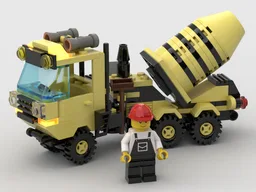 Cement Mixer 2018 - MOC Set 6682
