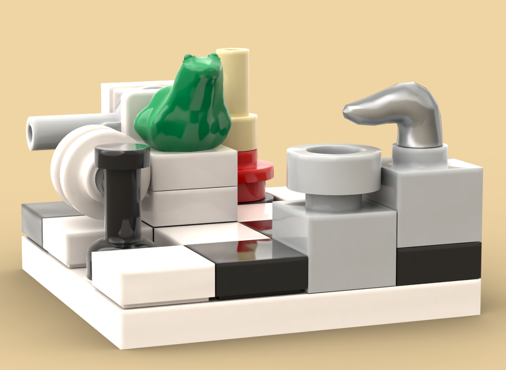 Lego Frog Bathroom