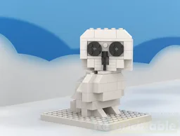 6380 Snowy owl