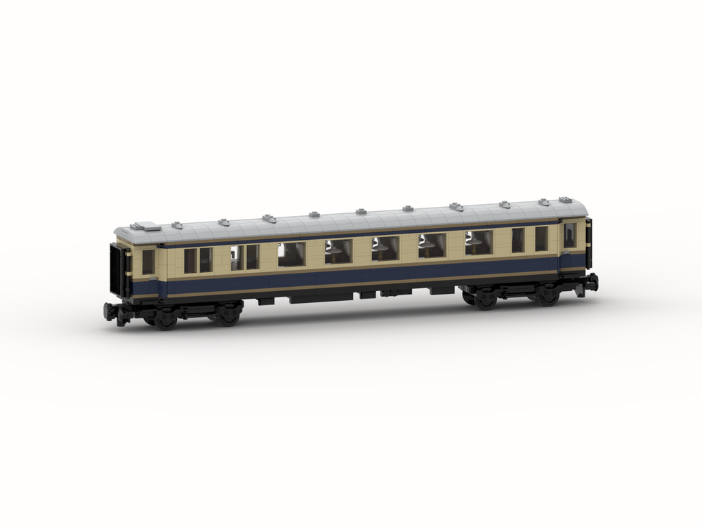 Lego Historical Rheingold (1928) 2nd Class Company Coach (8w)