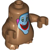 Body Nexo Knights Scurrier with Medium Nougat Arms and The Beatles Jeremy Pattern / Medium Nougat