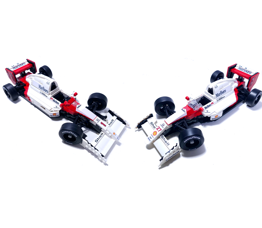 Lego Ayrton Senna's golden era bundle (Mclaren MP4/5B & Mclaren MP4/6)