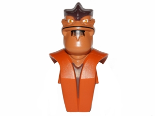 Lego Torso/Head Alien, SW Pong Krell Pattern