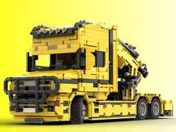 Scania T164 tractor crane truck