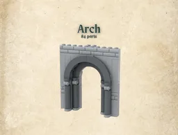 Arch (84 parts) - Study piece