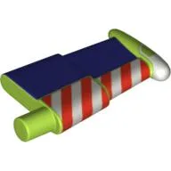 Wing for Spacesuit with Red and White Stripes and Purple Wing Surface (Buzz Lightyear) / Lime
