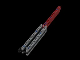 Red Butterfly Knife