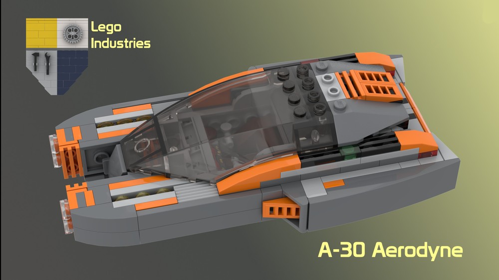 Lego A-30 Aerodyne (orange version)