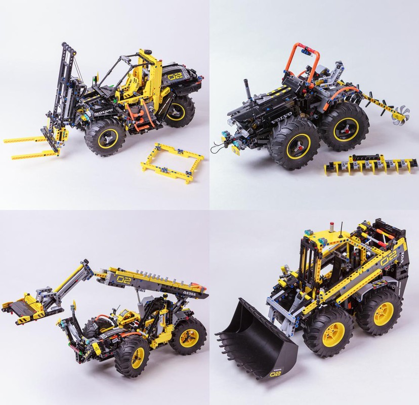 Lego 4in1 Construction Vehicles pack (42081 c-model)