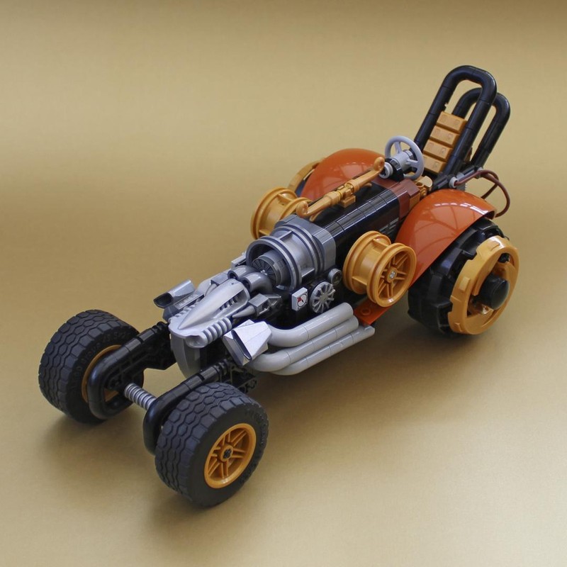 Lego Steampunk Dragster