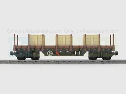 Generic Flat Wagon with Goods