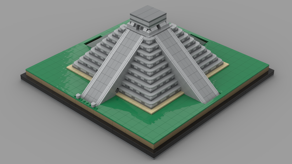 Lego El Castillo, Chichen Itza – Temple of Kukulcán