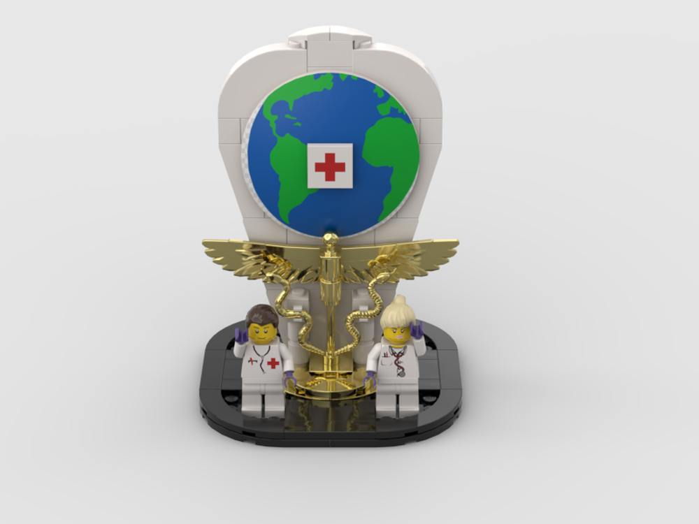 Lego Tribute to Healthcare workers worldwide!