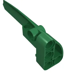 Technic Panel Fairing #5 Long Smooth, Side A / Green