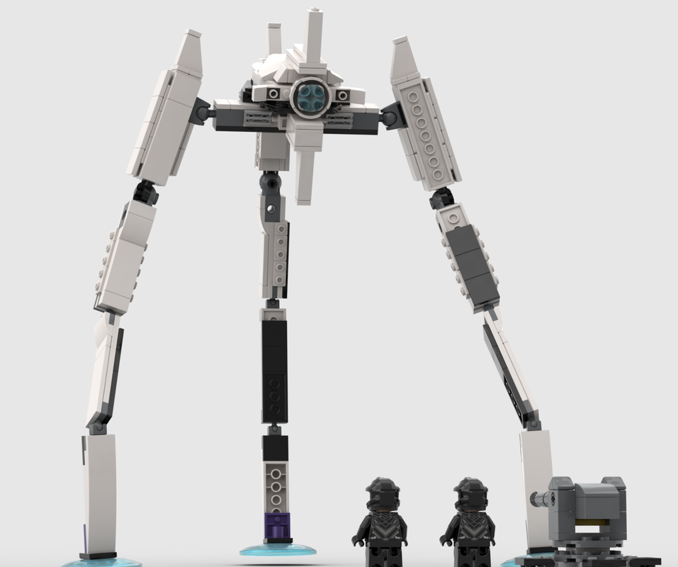 Lego Helldivers 2 illuminate harvester