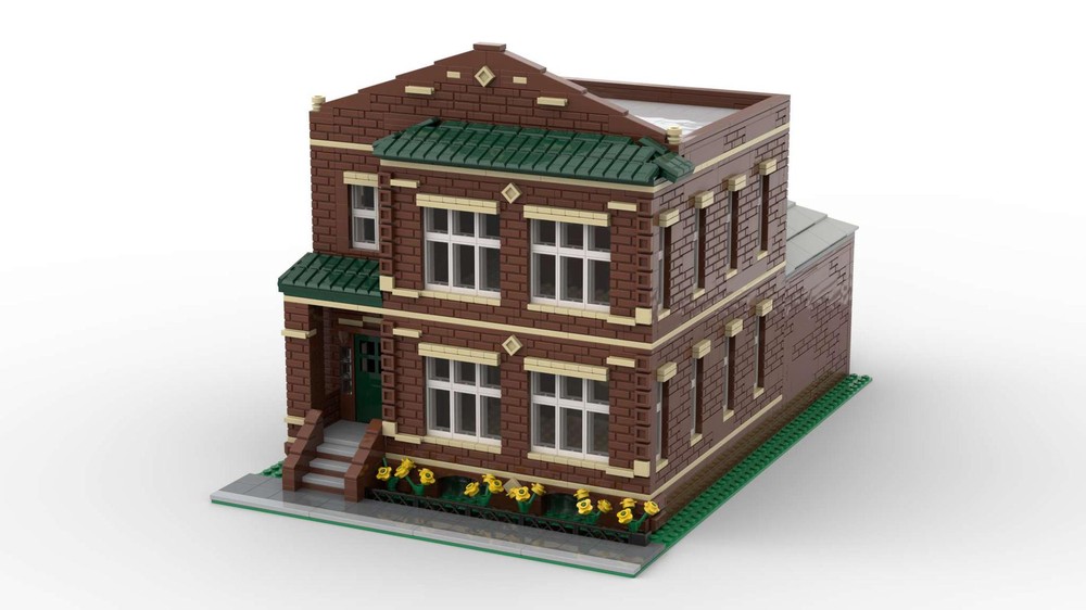 Lego Uptown Flats Modular Building