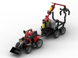Rc tractor with trailer