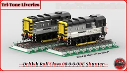 British Rail Class 08 Shunters (8W) (Tri-Tone)