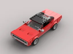'68 RED CHARGER