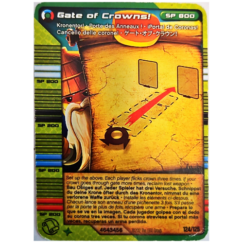 Lego Trading Card, Ninjago Deck #2: 124 - Gate of Crowns! - International Version / [No Color/Any Color]