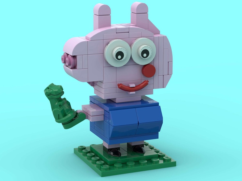 Lego George Pig (Peppa Pigs Brother)