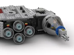 Star Wars style space ship