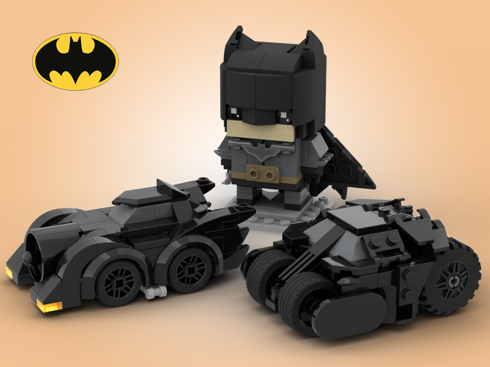 Lego Dark Knight + Batmobiles