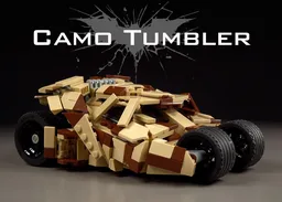 TDKR Trio - Camo Tumbler