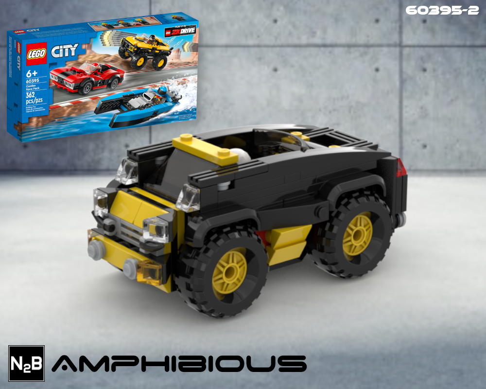 Lego Amphibious LEGO 60395 alternate build 2