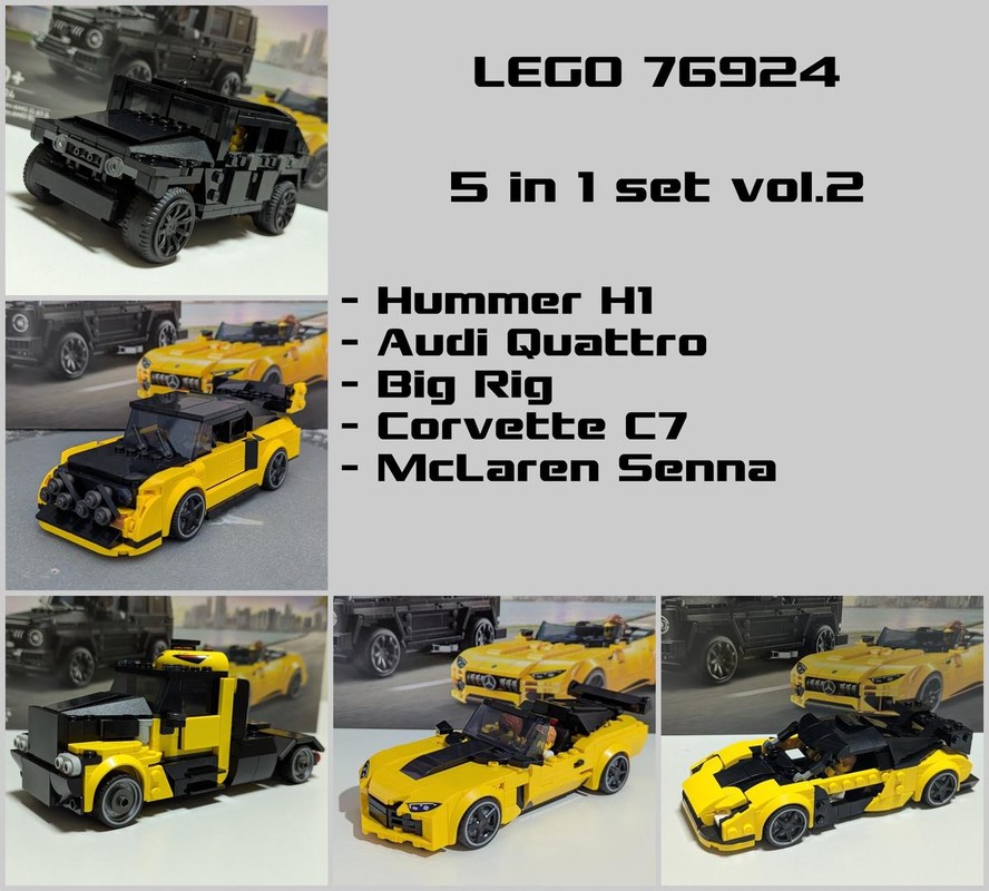 Lego 76924 5 in 1 Alternative set vol.2